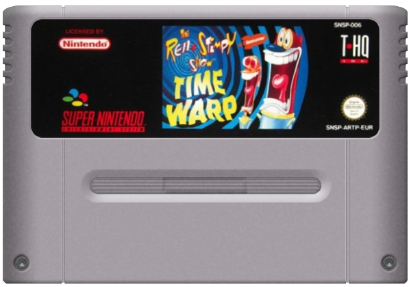 The Ren and Stimpy Show Time Warp media 8 for Super Nintendo